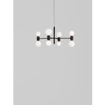 Suspension ABALLS CHANDELIER 4 NOIRE de Parachilna