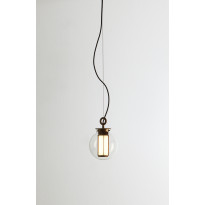 Suspension BAI T DI DI BRONZE - DIFFUSEUR EN VERRE TRANSPARENT de Parachilna