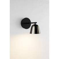Applique LIGHTO A NOIR MAT - COUPE EN CHROME NOIR de Parachilna