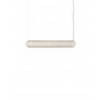 Suspension TEKIÒ HORIZONTAL Métal Blanc Métal Papier japonais Washi Naturel Canopé circulaire