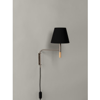 Applique BC Métal Nickel Ruban Noir