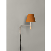 Applique BC Métal Nickel Ruban Moutarde