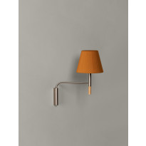 Applique BC Métal Nickel Ruban Moutarde