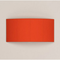 Applique COMODÍN Métal Chromé Ruban Rouge-Ambre