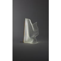 Lampadaire GWEILO QIN PE ARGENT ANODISÉE de Parachilna