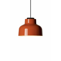 Suspension M64 COLOR Blanc Dimmable DALI Orange rougeâtre Câble 8 m